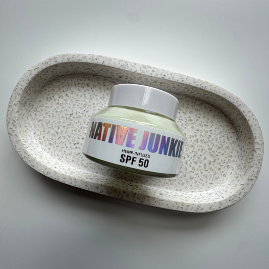 HEMP-INFUSED SPF50